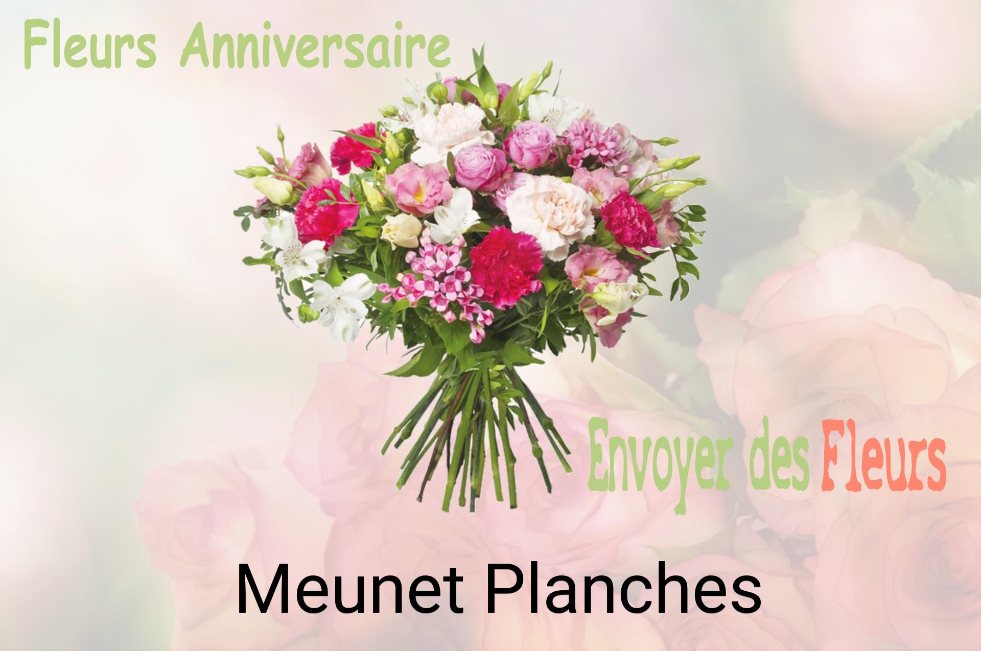 Bouquet de fleurs d’anniversaire livré à Meunet-Planches
